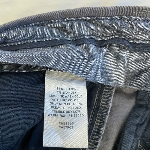 Men’s 1901 34/34 Basic Navy Pants with Stretch. Slim/Skinny Type Fit - Picture 10 of 10